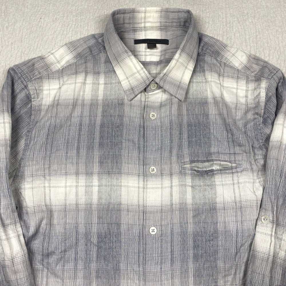 John Varvatos John Varvatos Shirt Mens Medium Blu… - image 2