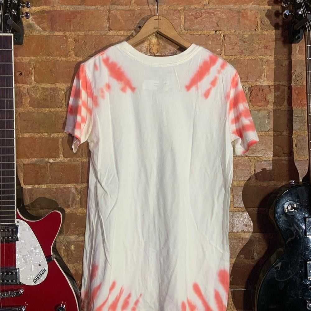 Designer Pink Floyd medium white & red tiedye gra… - image 3