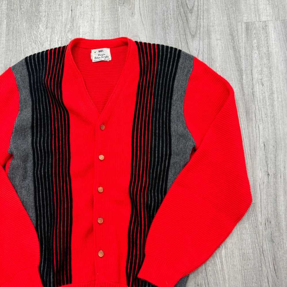 Vintage Vintage Virgin Orlon Acrylic Cardigan Swe… - image 2