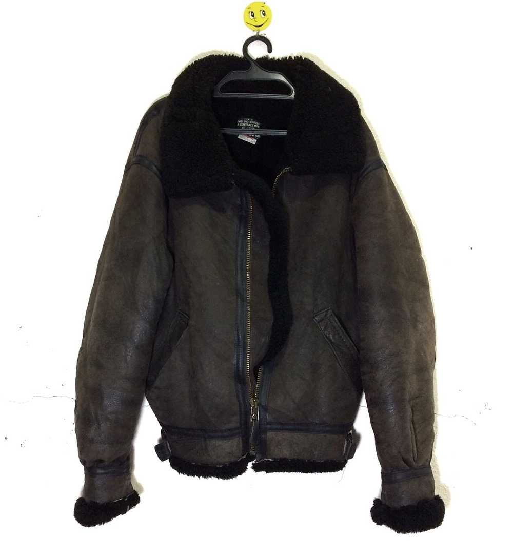 Avirex × B 3 × Sheepskin Coat Limited 50's AVIREX… - image 4