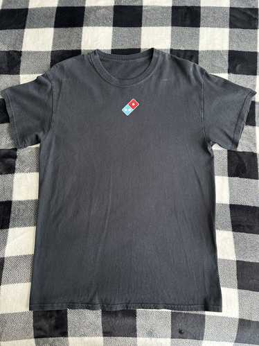 Hanes × Streetwear × Vintage Dominos Center Logo P