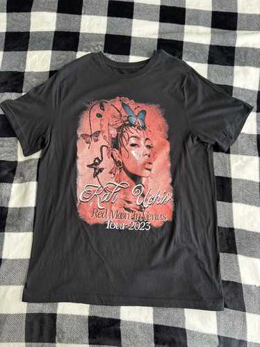 Band Tees × Vintage Kali Uchis Red Moon In Venus T