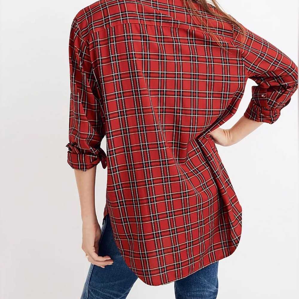 Madewell Madewell Oversized Ex-Boyfriend Shirt in… - image 4