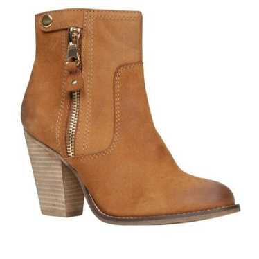 Aldo Aldo Olenalla Camel Banana Tan Suede Chunky … - image 1