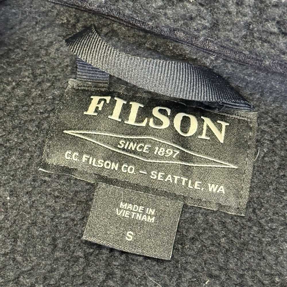 Filson Filson Sherpa Fleece Jacket Men’s Small Po… - image 9