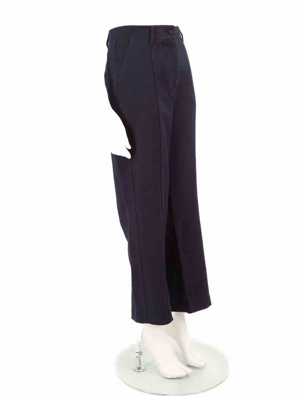 Me+Em Navy Tailored Mid Rise Trousers - image 2