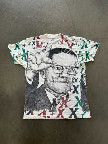 Vintage Vintage Malcolm X Aop Crazy Tshirt