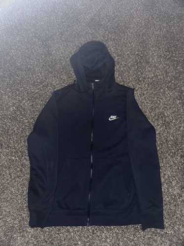 Nike Navy Blue Zip-up hoodie