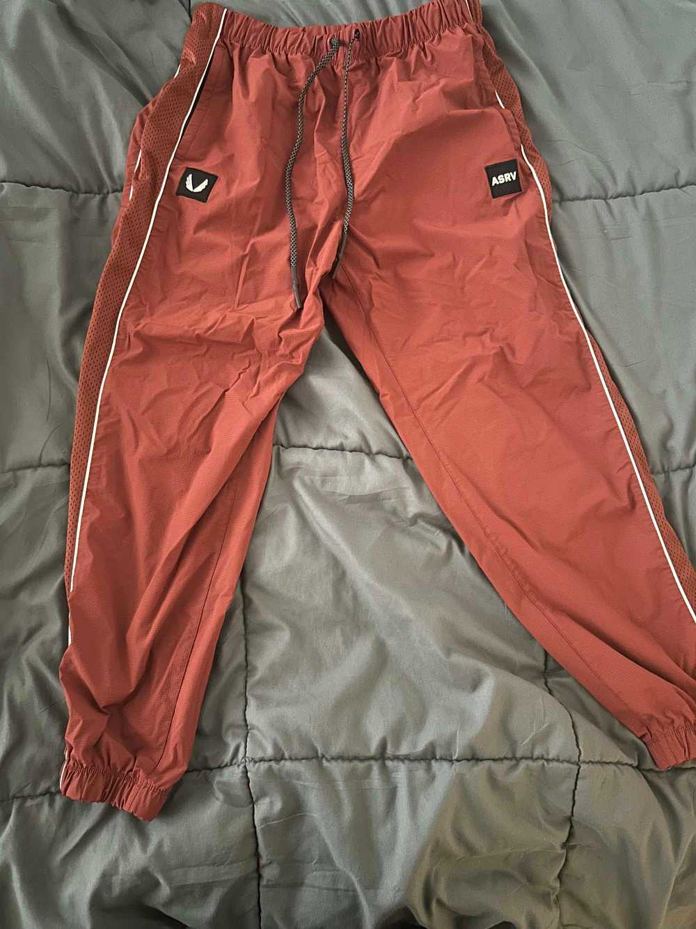 ASRV 0796. Ripstop Oversized Track Pant  - Brick - image 4