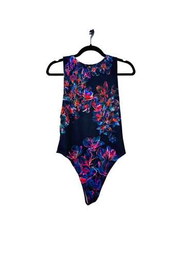 Freedom Rave Wear Star Flora Sideboob Bodysuit