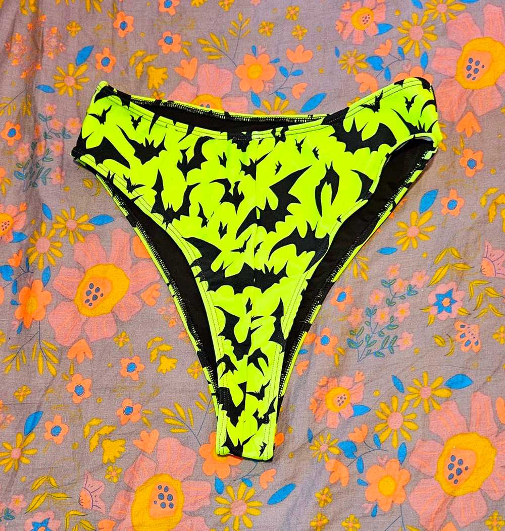 Freedom Rave Wear Batty High Waisted Thong - Free… - image 2