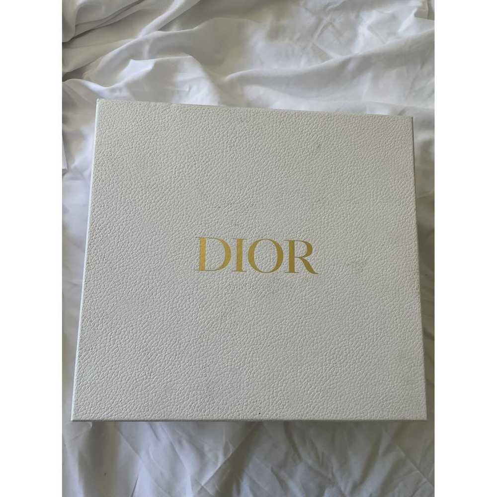 Dior Saddle linen handbag - image 7