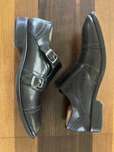 John Varvatos Cap Toe, Double Monk Strap, Made In… - image 1