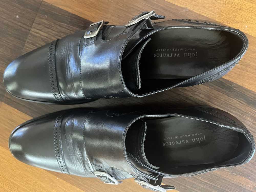 John Varvatos Cap Toe, Double Monk Strap, Made In… - image 7