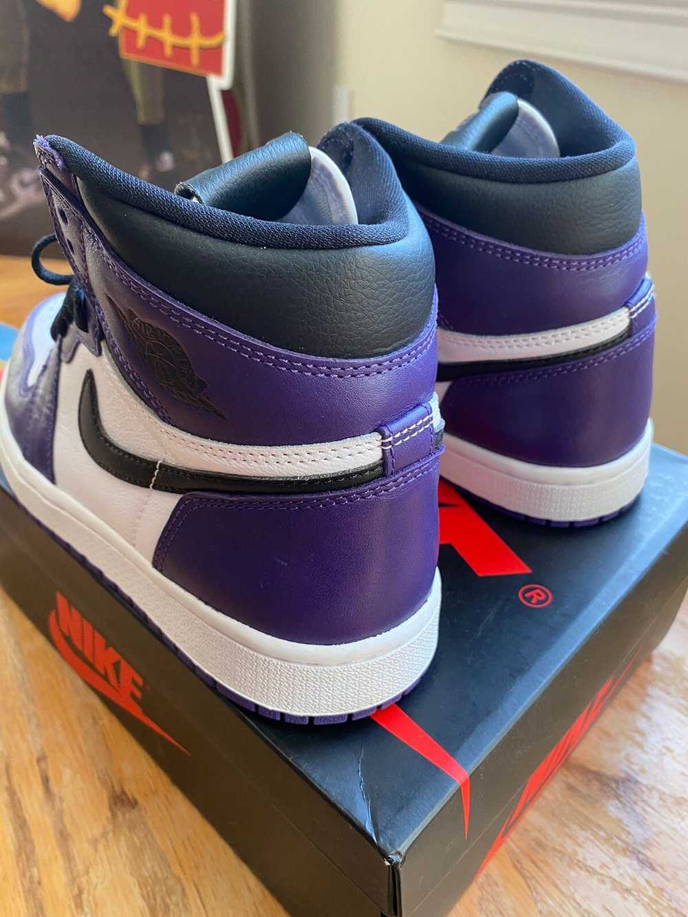 Jordan Brand Jordan 1 High Court Purple Size 6 - image 7