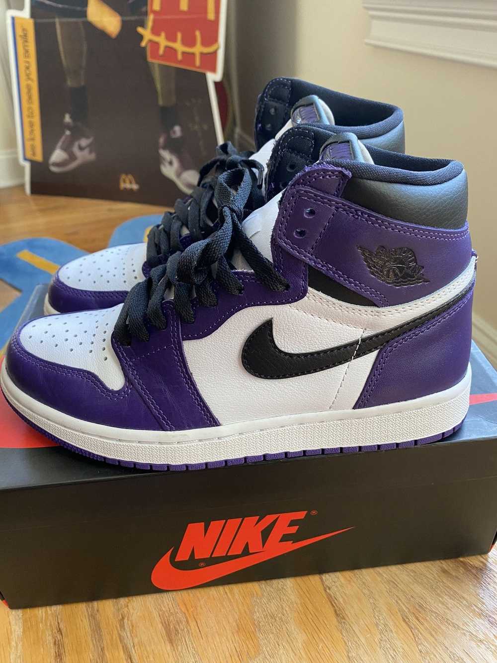 Jordan Brand Jordan 1 High Court Purple Size 6 - image 8