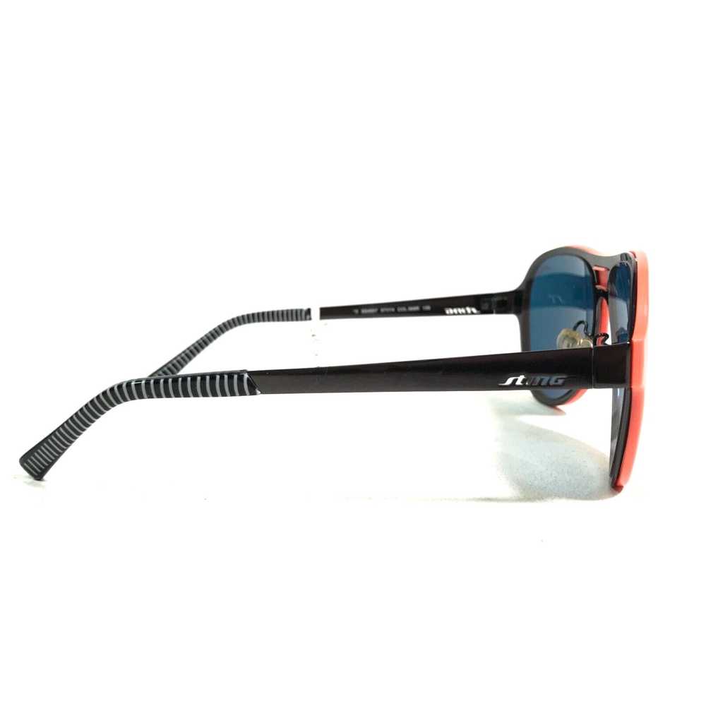 Vintage Sting Sunglasses SS4857 COL.568R Black Or… - image 3