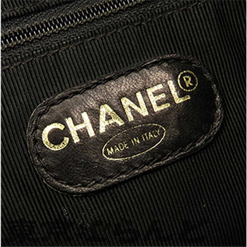 Black Chanel CC Quilted Caviar Shoulder Bag - image 5