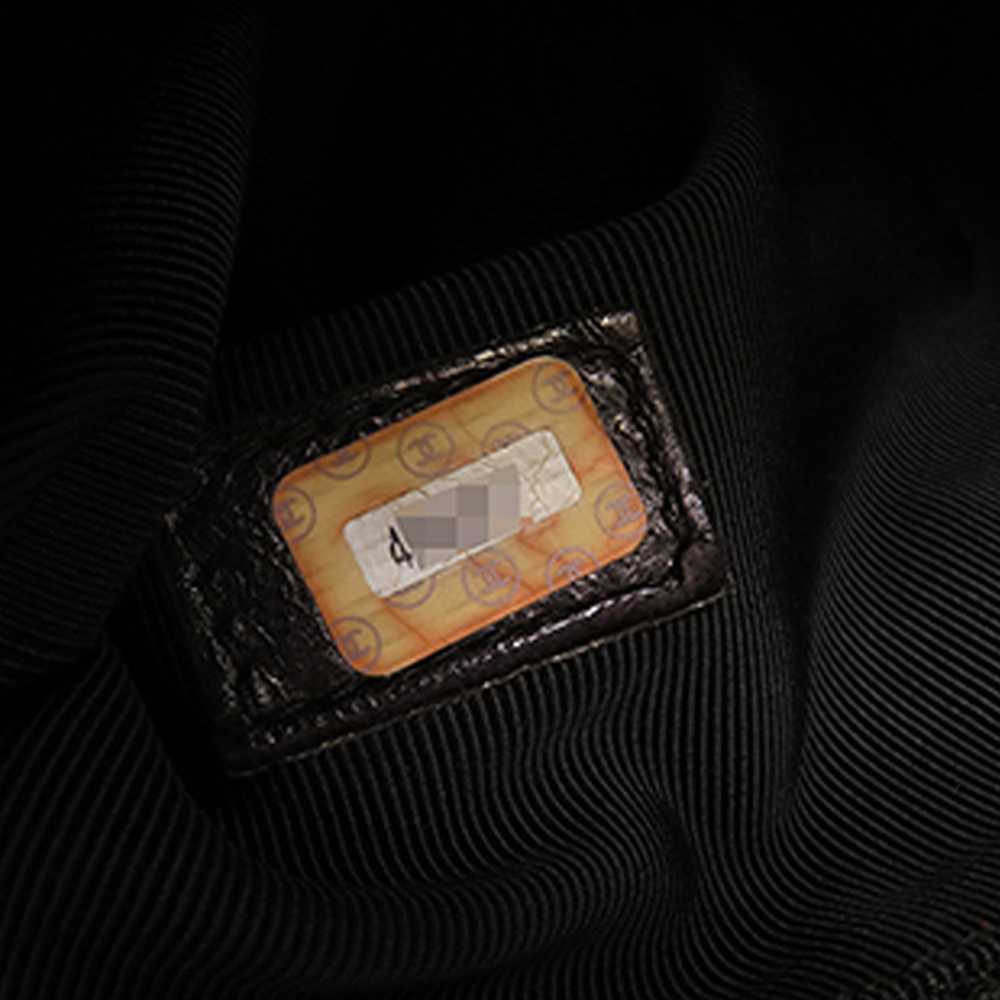 Black Chanel CC Quilted Caviar Shoulder Bag - image 6