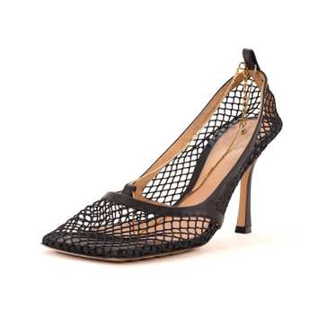 Bottega Veneta Women's Stretch Chain Pumps Mesh wi