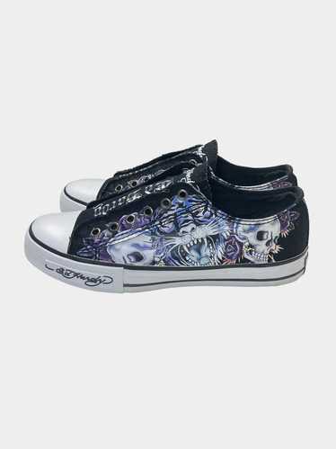 Ed Hardy × Streetwear × Vintage Ed Hardy Low Top … - image 1