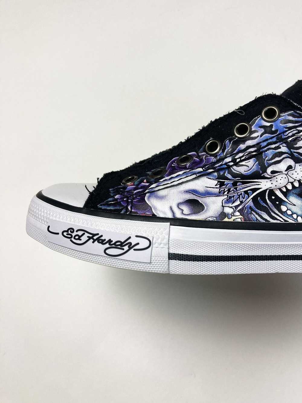 Ed Hardy × Streetwear × Vintage Ed Hardy Low Top … - image 4