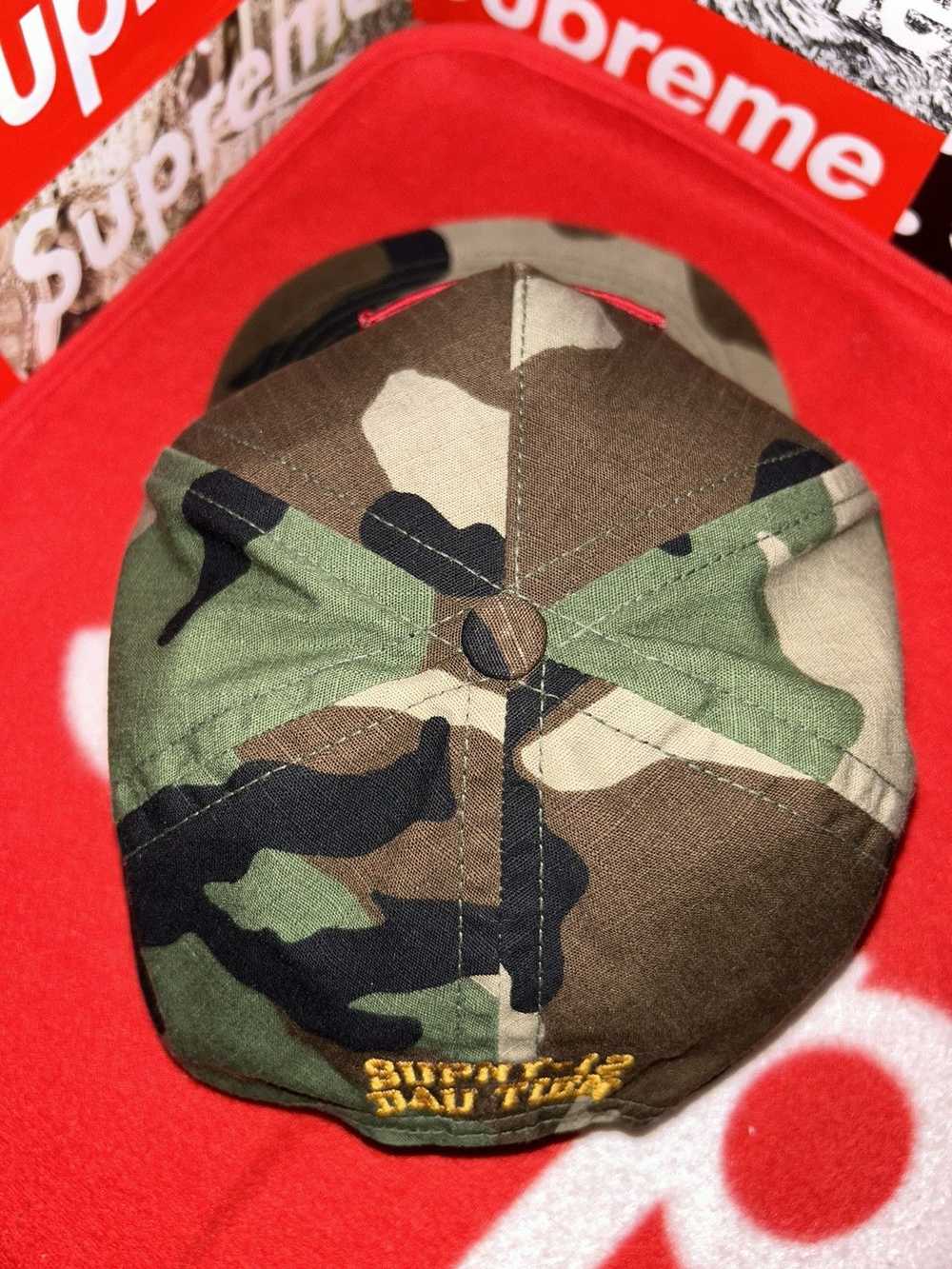 Supreme Supreme Snoopy Vietnam SS12 6 Panel Hat R… - image 3