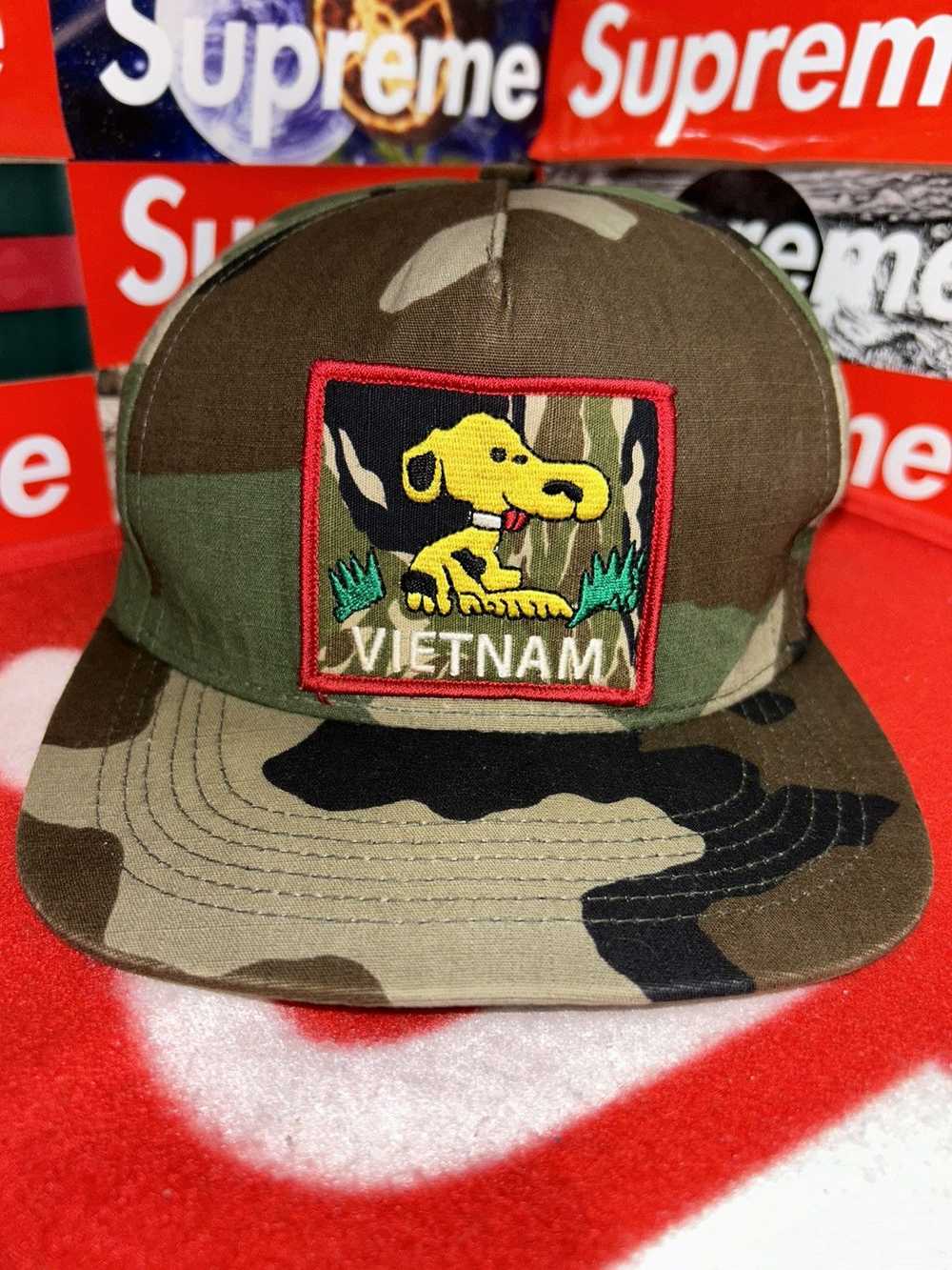 Supreme Supreme Snoopy Vietnam SS12 6 Panel Hat R… - image 9