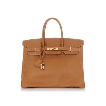 Hermès Birkin 35 leather satchel