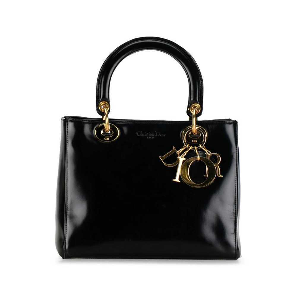 Dior Lady Dior leather crossbody bag - image 1