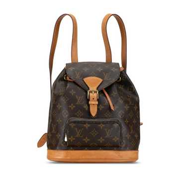 Louis Vuitton Montsouris leather backpack