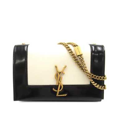Saint Laurent Kate monogramme leather handbag - image 1