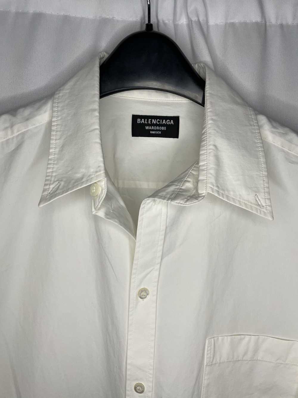 Balenciaga Balenciaga Embroidered Logo Shirt - image 3