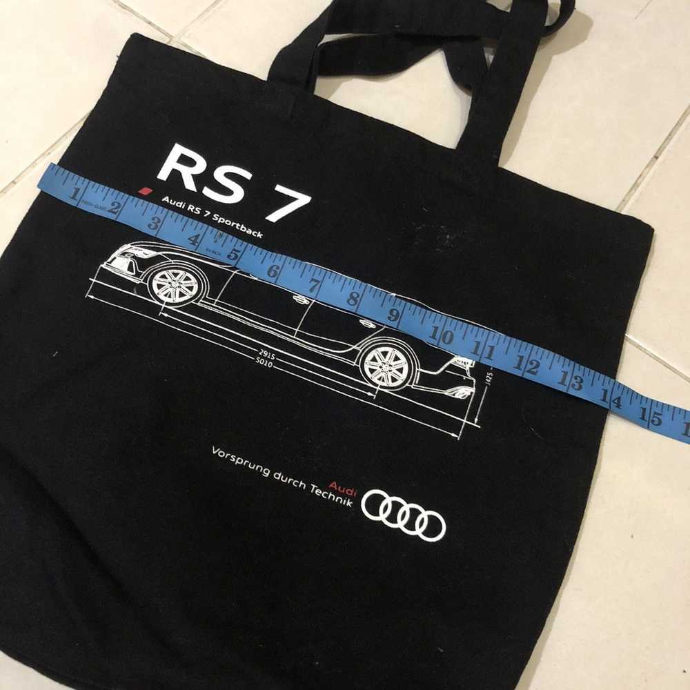 Audi × Racing AUDI RS 7 Sportsback Tote Bag Good … - image 8