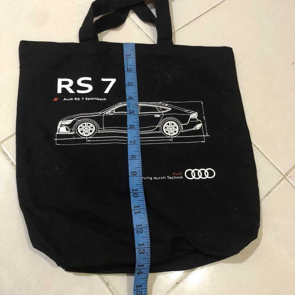 Audi × Racing AUDI RS 7 Sportsback Tote Bag Good … - image 9