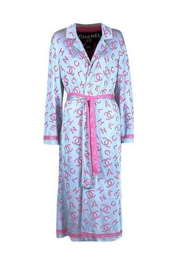 Product Details Chanel Blue and Pink CC Robe
