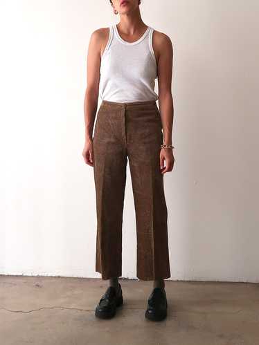 Cropped Corduroy Pants | 26w