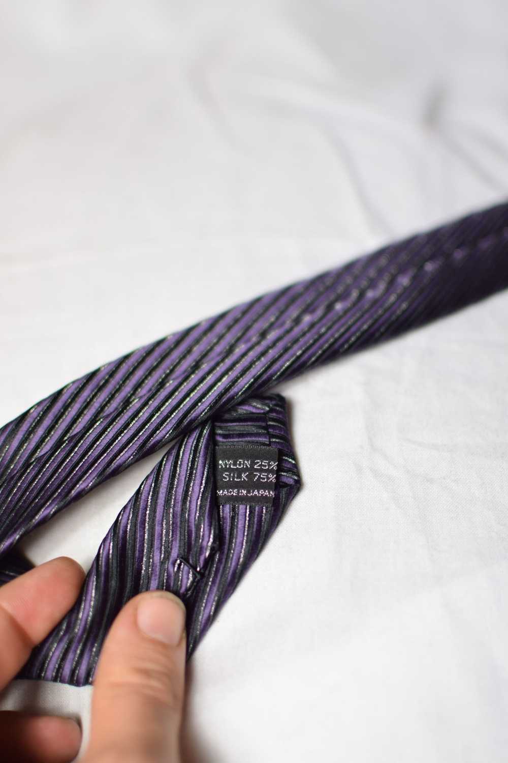 Yohji Yamamoto YYPH Purple Necktie - image 6