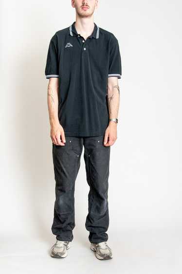 Kappa short sleeve polo Black With contrasting st… - image 1