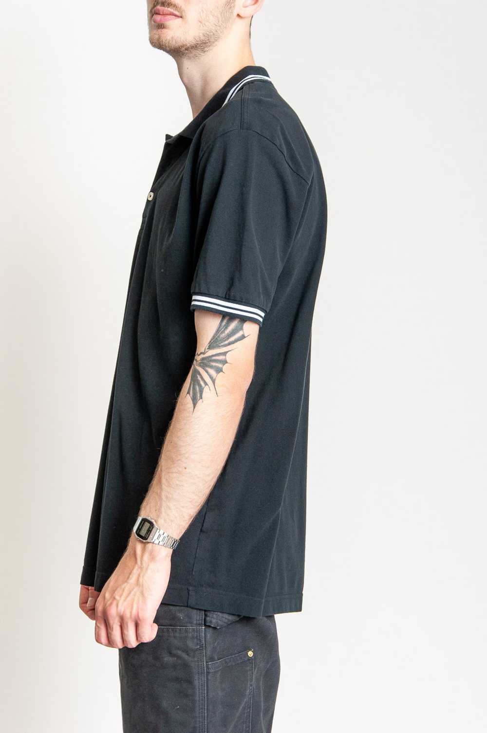 Kappa short sleeve polo Black With contrasting st… - image 3