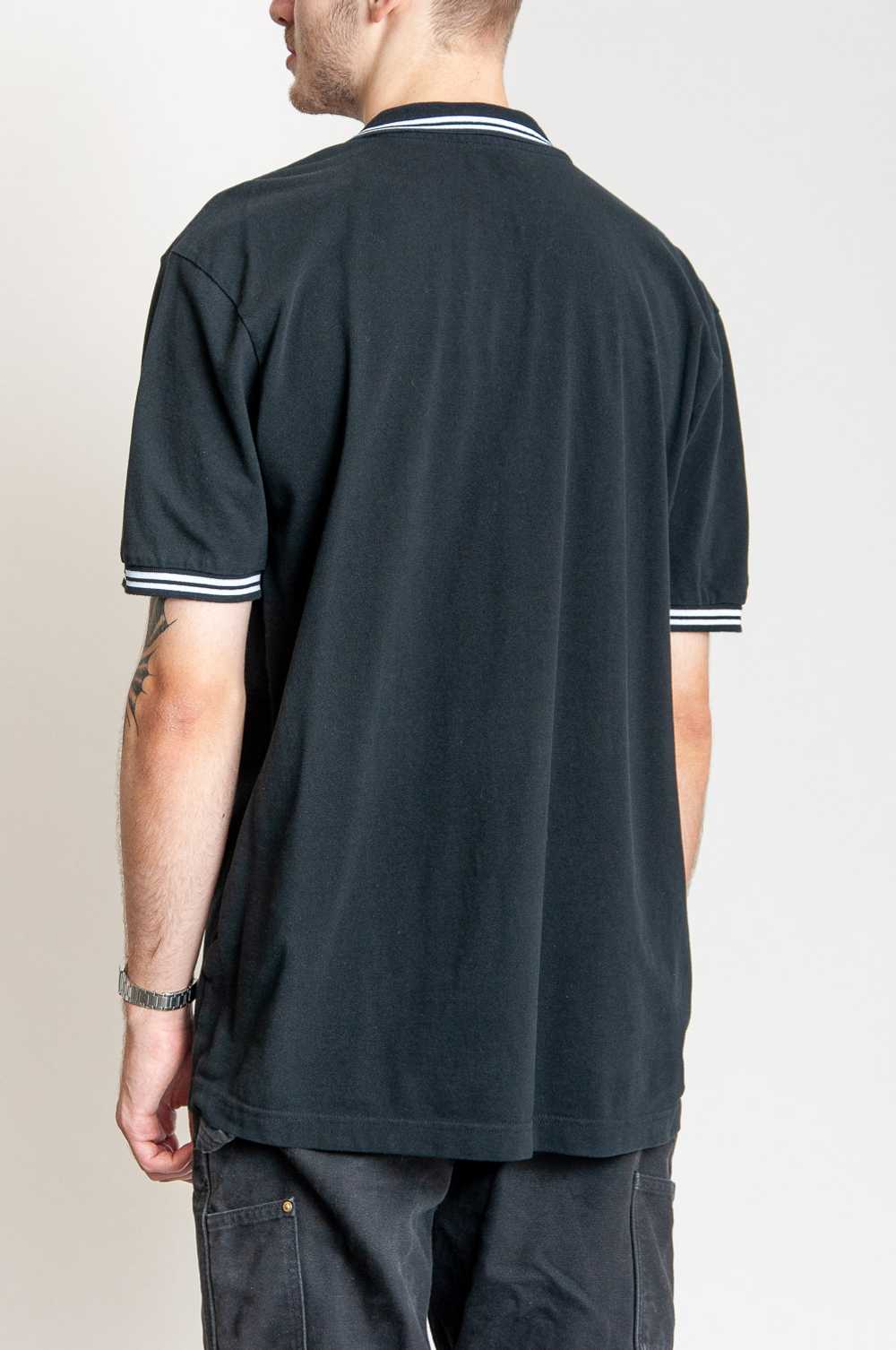 Kappa short sleeve polo Black With contrasting st… - image 4