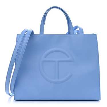 TELFAR Vegan Leather Medium Shopping Bag Cerulean - image 1