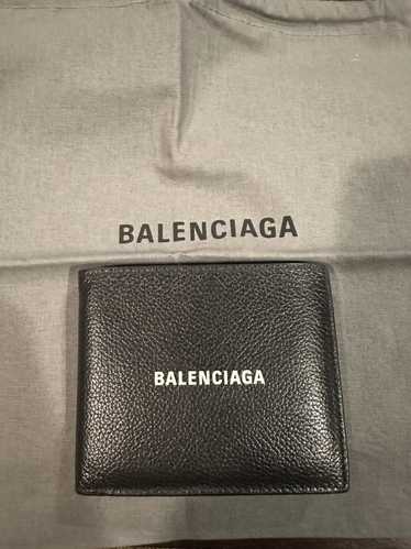 Balenciaga Balenciaga Calf Skin Leather Wallet Bla