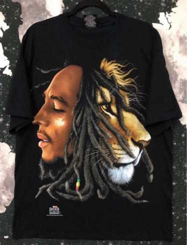 Band Tees × Bob Marley × Zion Rootswear Bob Marley