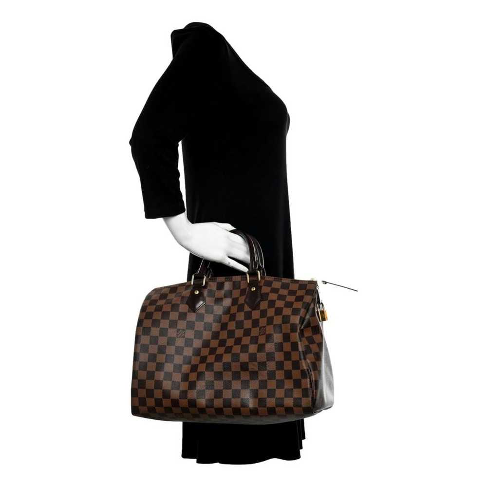 Louis Vuitton Speedy time trunk leather handbag - image 2