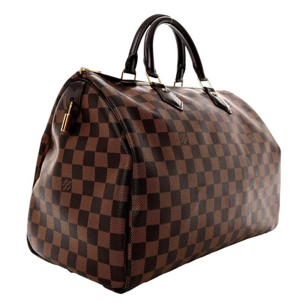 Louis Vuitton Speedy time trunk leather handbag - image 3
