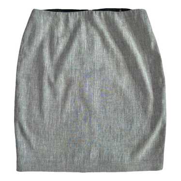 Elie Tahari Linen mid-length skirt - image 1