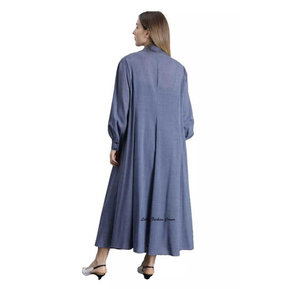 Marina Rinaldi Wool mid-length dress - image 2