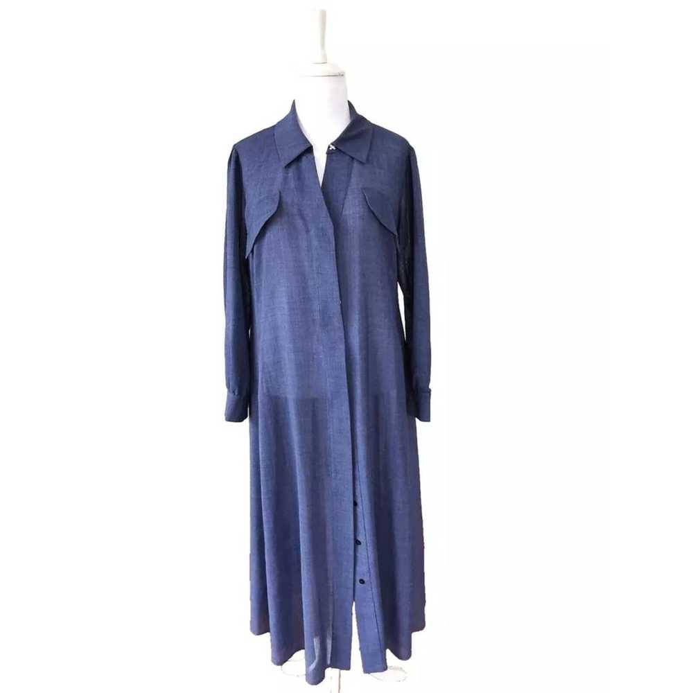 Marina Rinaldi Wool mid-length dress - image 3