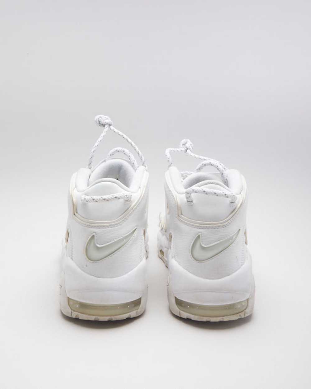 Nike Air More Uptempo Triple White - UK 8.5 - image 4